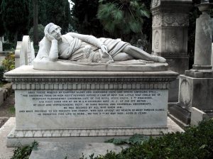 Devereux Plantagenet Cockburn, † 1850, monument by Benjamin Edward Spence