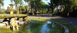 Fontana dei Cavalli Marini, Villa Borghese